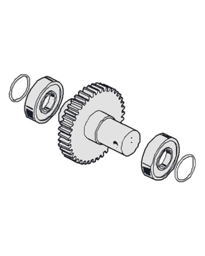 Вал выходной G6000 Came 119RIG054 в Рубцовске Запчасти для шлагбаумов и автоматики Pintop.ru