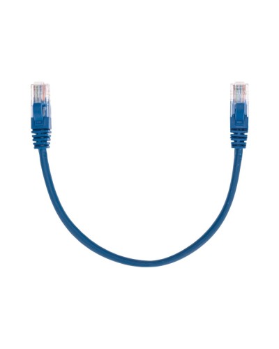 Патч-корд U/UTP, CAT 5e, RJ45-RJ45, 26AWG, LSZH, синий, 0,3м REXANT 02-0104-03 в Рубцовске Патчкорды (медные) Pintop.ru