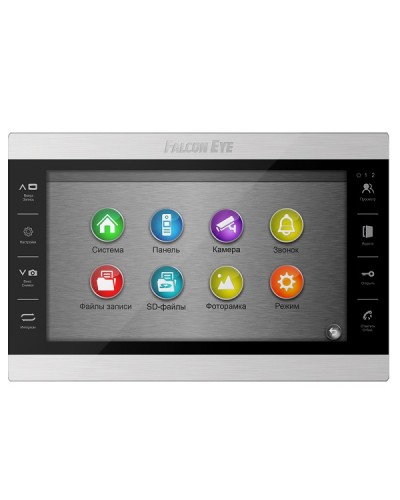 Видеодомофон Falcon Eye Atlas Plus HD (Black) VZ в Рубцовске Абонентские видеоустройства Pintop.ru