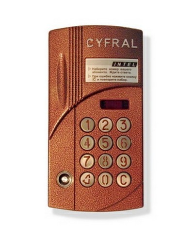 Микропроцессорный блок вызова Цифрал ИНТЕЛ/VC в Рубцовске Блоки вызова многоабонентные Pintop.ru