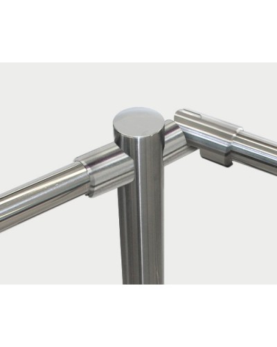 Патрубок поворотный для крепления поручней PERCo-BH02 0-11 в Рубцовске Ограждения Pintop.ru