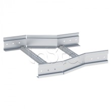 Переходник по ширине центральный лестничный усиленный 100х800х600 мм (2 мм) HDZ EKF (wcltp100x800x600-2-HDZ)