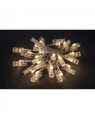 Гирлянда Navigator 95 067 NGF-D048-01 (прищепки CW 4.5м) в Рубцовске Источники света(Лампы) Pintop.ru