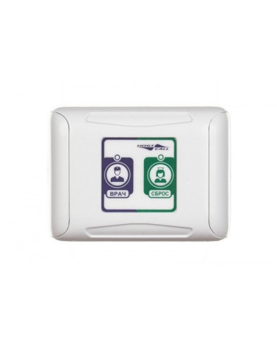 Кнопка присутствия/сброса и вызова врача Hostcall MP-434W2 в Рубцовске Система оповещения и трансляции Hostcall Pintop.ru