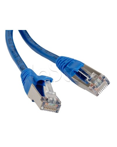 Патч-корд RJ45-RJ45, 4 пары, STP, кат.5е, LSZH (0,5м) Hyperline PC-LPM-STP-RJ45-RJ45-C5e-0.5M-LSZH-BL в Рубцовске Патчкорды (медные) Pintop.ru
