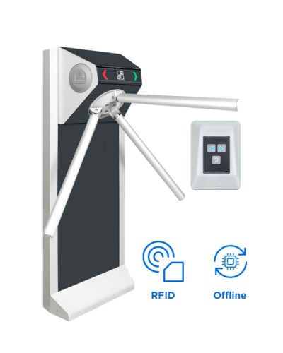 CARDDEX Комплект компактной автономной проходной STL-01AEC в Рубцовске Турникеты Pintop.ru