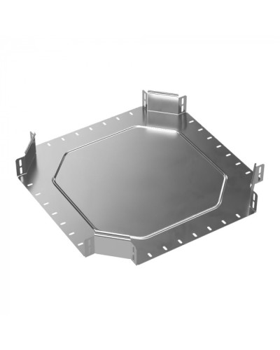 Ответвитель Х-образный Стандарт INOX (AISI 304) 400х80 Промрукав (PR16.3185) в Рубцовске Аксессуары для лотков Pintop.ru