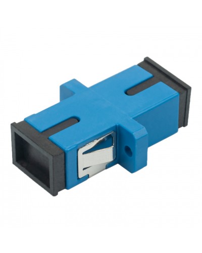 Адаптер оптический проходной SC-SC, OS2, симплекс (simplex), синийDatarex DR-540002 в Рубцовске Коммутационные изделия Pintop.ru