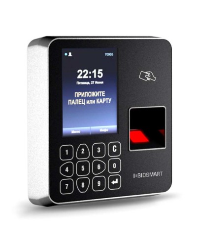 Терминал комбинированный биометрический BioSmart-WTC2-MF в Рубцовске Контроллеры Pintop.ru