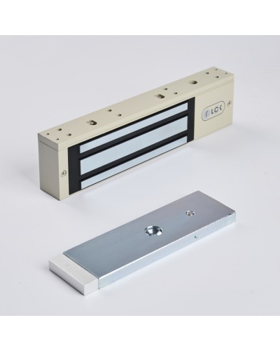 R-Lock RL-EM500-LSG - Электромагнитный замкок, 500кг, DC12/24B, цвет серый, RAL7032 (галечный серый), два датчика втроены в корпус замка: датчик Холла и магнито-контактный датчик в Рубцовске Электромагнитные замки Pintop.ru