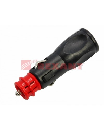 Штекер автоприкуривателя с предохранителем универсальный под винт (50шт/уп) REXANT 16-0204 в Рубцовске Коннекторы Pintop.ru
