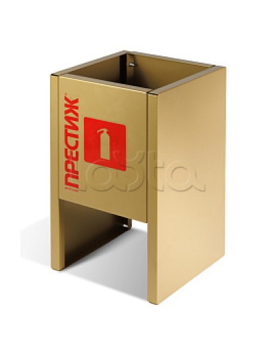 Подставка напольная ПРЕСТИЖ золото под 1 огнетушитель ПОЖТЕХНИКА в Рубцовске Аксессуары для огнетушителей Pintop.ru