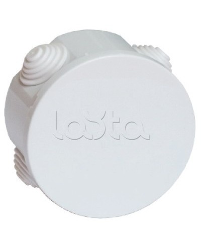 Коробка ответвительная с кабельными вводами, IP44, д.65х35 мм (24 шт/уп) DKC 53500R в Рубцовске Распределительные коробки Pintop.ru