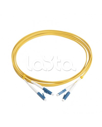 Патч-корд волоконно-оптический Hyperline FC-D2-9-LC/UR-LC/UR-H-3M-LSZH-YL в Рубцовске Патч-корды оптические Pintop.ru