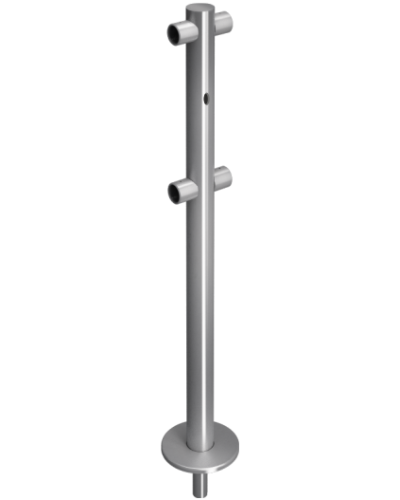 Стойкаограждения съемная i-образная Oxgard ВЗР 1996Р.21-04 в Рубцовске Ограждения Pintop.ru