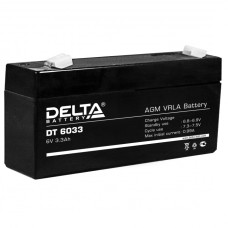 Аккумулятор свинцово-кислотный Delta DT 6033