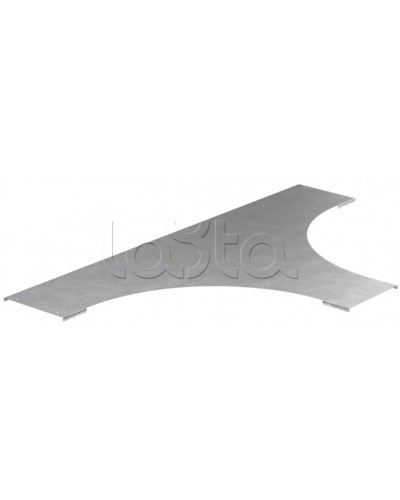 Крышка разв. лестн. LESTA Т-обр. осн. 200мм R600 HDZ IEK (CRT05D-4-200-10-HDZ) в Рубцовске Аксессуары для лотков Pintop.ru