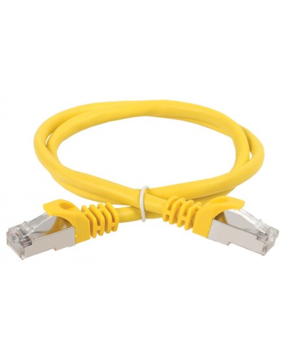 ITK Коммутационный шнур кат. 5Е FTP PVC 15м желтый (PC05-C5EF-15M) в Рубцовске Патч-корды и пигтейлы Pintop.ru