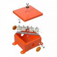 Коробка металлическая огнестойкая 70-0360-FR6.0-8 Е15-Е120 110х110х65 Промрукав (70-0360-FR6.0-8)