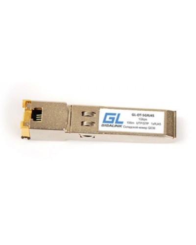 Модуль SFP Gigalink GL-OT-SGRJ45 в Рубцовске Модули SFP/XFP/GBIC Pintop.ru