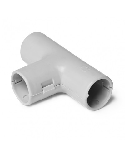 Тройник Т-образный соединительный для труб 32мм ПожТехКабель 702-004 в Рубцовске Повороты, муфты, тройники Pintop.ru