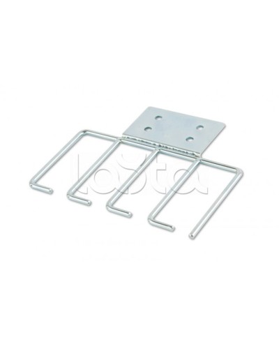 Кабельная гребенка Hyperline (CMW-4U-CMB) в Рубцовске Аксессуары для стоек и шкафов Pintop.ru