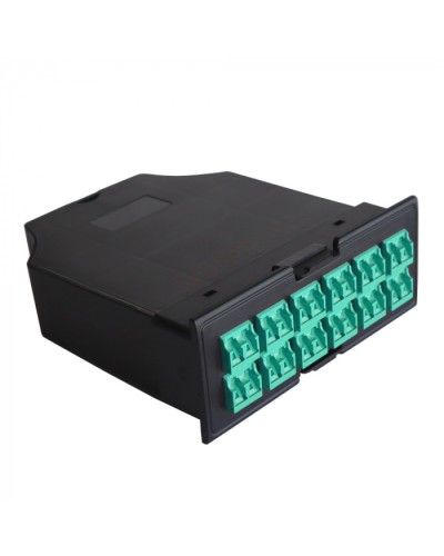 MPO кассета OM3, для LAN-FRM-PP-STP/1U, 24xLC, тип B, черная LANMASTER (LAN-FRM-IN-2MB-24LC/OM3) в Рубцовске Патч-корды оптические Pintop.ru