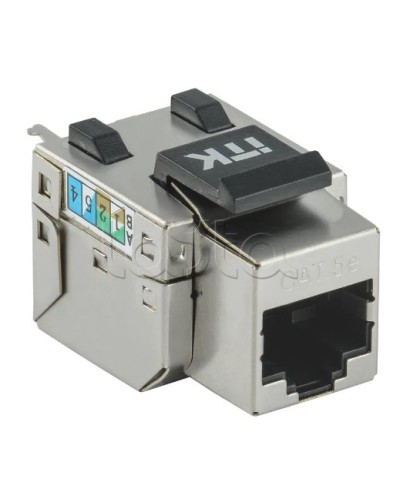 Модуль Keystone Jack кат. 5E FTP 110 IDC 90 град. розет. ITK CS1-1C5EF-11 в Рубцовске Модули Keystone Pintop.ru