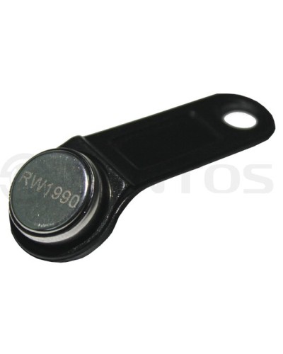 Ключ Touch Memory с 64-битным идентификационным кодом Tantos RW1990 iButton TS (чёрный) в Рубцовске Оптовые идентификаторы Pintop.ru