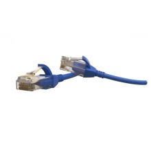 Патч-корд U/UTP Hyperline (PC-LPT-UTP-RJ45-RJ45-C6-2M-LSZH-BL)