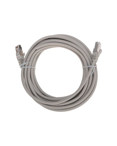 Патч-корд F/UTP, CAT 5e, RJ45-RJ45, 26AWG, LSZH, серый, 5м REXANT 02-0110-5 в Рубцовске Патчкорды (медные) Pintop.ru