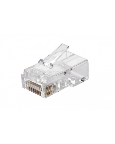 Вилка RJ45 Q-PLUG, категория 6, UTP, для полевой установки, без цвета, упаковка 50 штук Eurolan (13A-U6-11WT) в Рубцовске Коннекторы и разъемы Pintop.ru