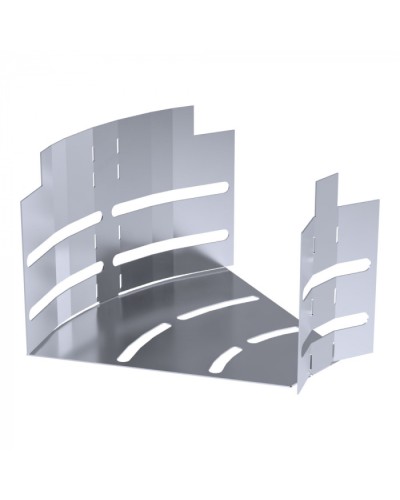 Угол горизонтальный изменяемый 0-45 градусов Стандарт INOX (AISI 316) 150х100 Промрукав (PR16.3619) в Рубцовске Аксессуары для лотков Pintop.ru