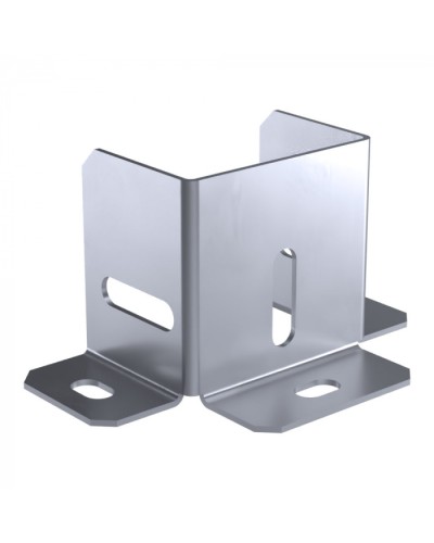 Универсальный ввод трассы лотков Стандарт INOX (AISI 316) 50х50 Промрукав (PR16.3695) в Рубцовске Аксессуары для лотков Pintop.ru