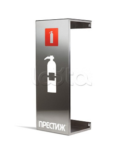 Подставка настенная под огнетушитель ПРЕСТИЖ-Н (скотч брайт) ПОЖТЕХНИКА в Рубцовске Аксессуары для огнетушителей Pintop.ru