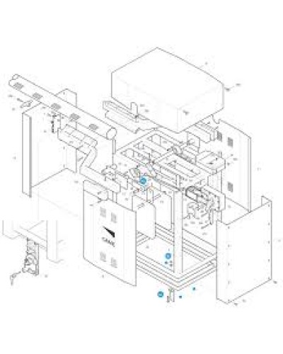 Фланец крепления стрелы G3000 Came 119RIG421 в Рубцовске Запчасти для шлагбаумов и автоматики Pintop.ru