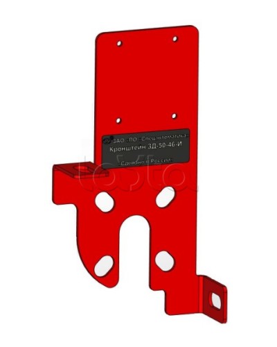 Кронштейн Спецавтоматика ЗД-50-46-И (для УКПЗА v1, v2) в Рубцовске Затворы дисковые Pintop.ru