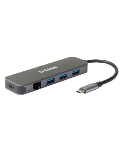 Док-станция с разъемом USB Type-C, 3 портами USB 3.0, 1 портом USB Type-C/PD 3.0 и 1 портом Gigabit EthernetD-Link DUB-2334/A1A в Рубцовске Оборудование для видеонаблюдения Pintop.ru