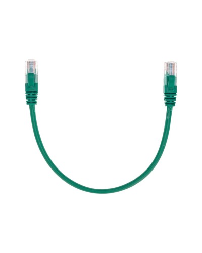 Патч-корд U/UTP, CAT 5e, RJ45-RJ45, 26AWG, LSZH, зеленый, 0,3м REXANT 02-0106-03 в Рубцовске Патчкорды (медные) Pintop.ru