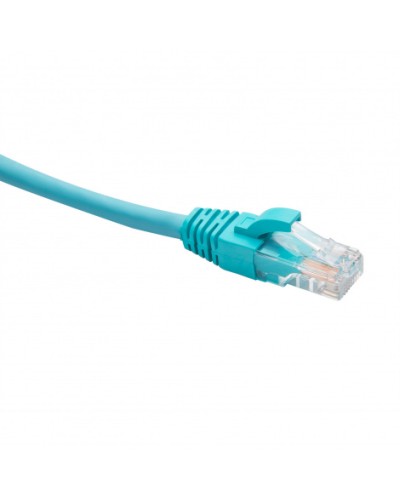 Шнур коммутационный U/UTP категория 5e LSZH нг(А)-HF 3,0 м, бирюзовый Datarex DR-181611 в Рубцовске Патчкорды (медные) Pintop.ru