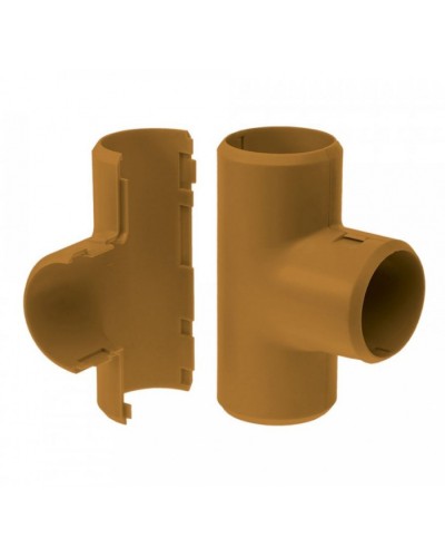 Тройник разборный бук д32 (1шт/200шт уп/кор) Промрукав (PR13.0258) в Рубцовске Повороты, муфты, тройники Pintop.ru