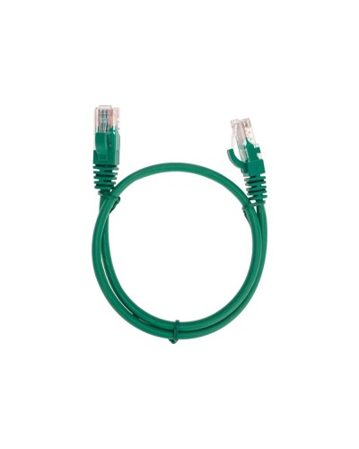 Патч-корд U/UTP, CAT 5e, RJ45-RJ45, 26AWG, LSZH, зеленый, 0,5м REXANT 02-0106-05 в Рубцовске Патчкорды (медные) Pintop.ru