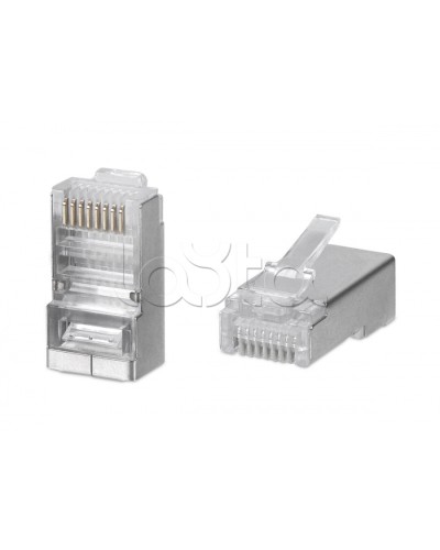 Коннектор RJ-45 Cabeus (8P8C-SH-FC) в Рубцовске Коннекторы и разъемы Pintop.ru