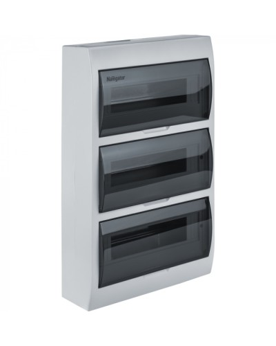 Коробка Navigator 93 800 NSS-DBW-36-WH-IP41 в Рубцовске Боксы для автоматов Pintop.ru