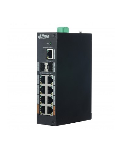 РОЕ-коммутатор 11 портовый Dahua DH-PFS3211-8GT-120 в Рубцовске Коммутаторы Pintop.ru
