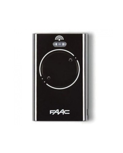 Брелок-передатчик 2-канальный Faac 7870091 (черный) в Рубцовске Устройства радиоуправления для шлагбаумов и автоматики Pintop.ru