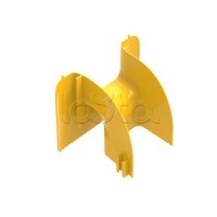 Спуск кабельный под оптический лоток Hyperline FBTR-OUT120