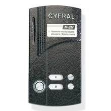 Блок вызова аудиодомофона на 2 абонента Цифрал M-2M/T