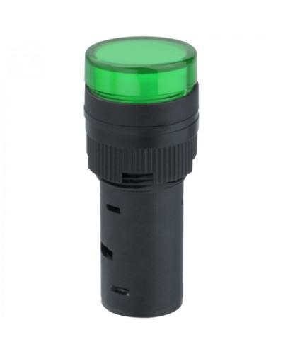 Лампа индикаторная Navigator 82 803 NBI-I-AD16-230-G зеленая d16мм 230В AC/DC в Рубцовске Источники света(Лампы) Pintop.ru