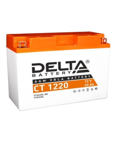 Аккумулятор АКБ 12 - 20 Delta CT 1220 в Рубцовске Электротехническое оборудование Pintop.ru